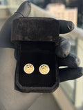 CIRCLE NUGGET EARRINGS