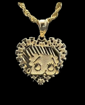 BP ROLEX HEART NECKLACE