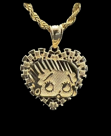 BP ROLEX HEART NECKLACE