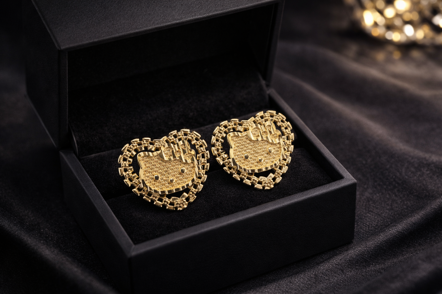 HK ROLEX EARRINGS
