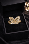 BUTTERFLY NUGGET RING